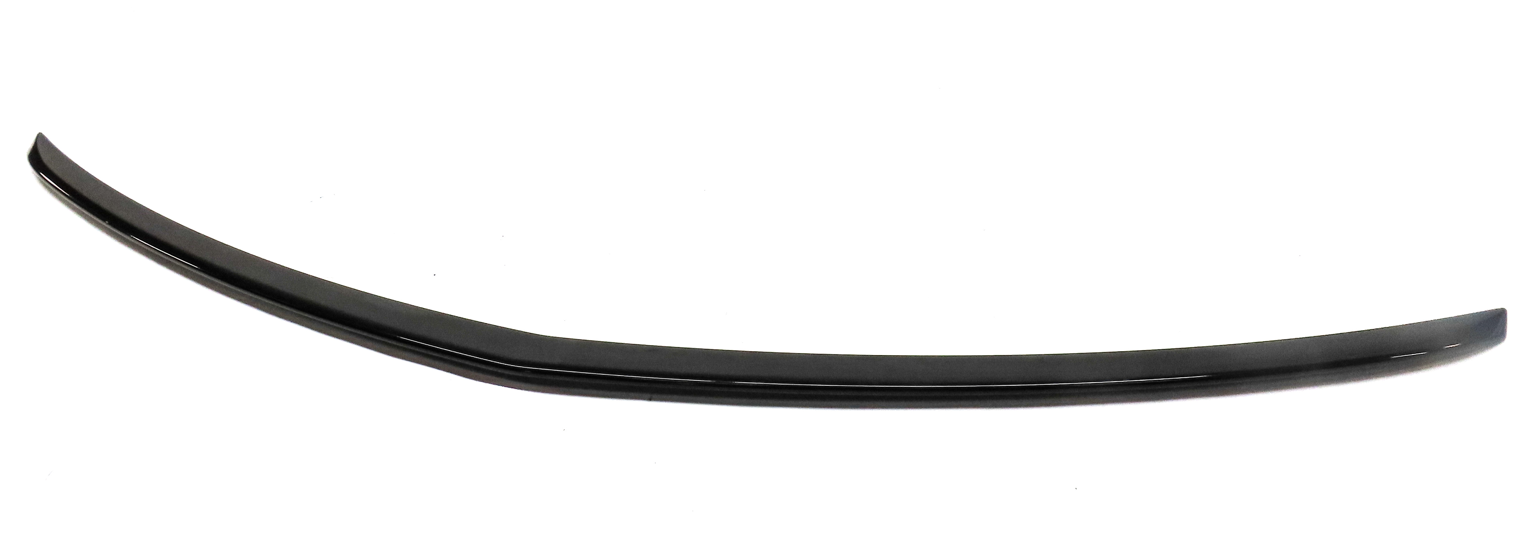 2014 MERCEDES E350 COUPE (C207) REAR TRUNK SPOILER LIP WING TRIM (Black) — exact item pictured